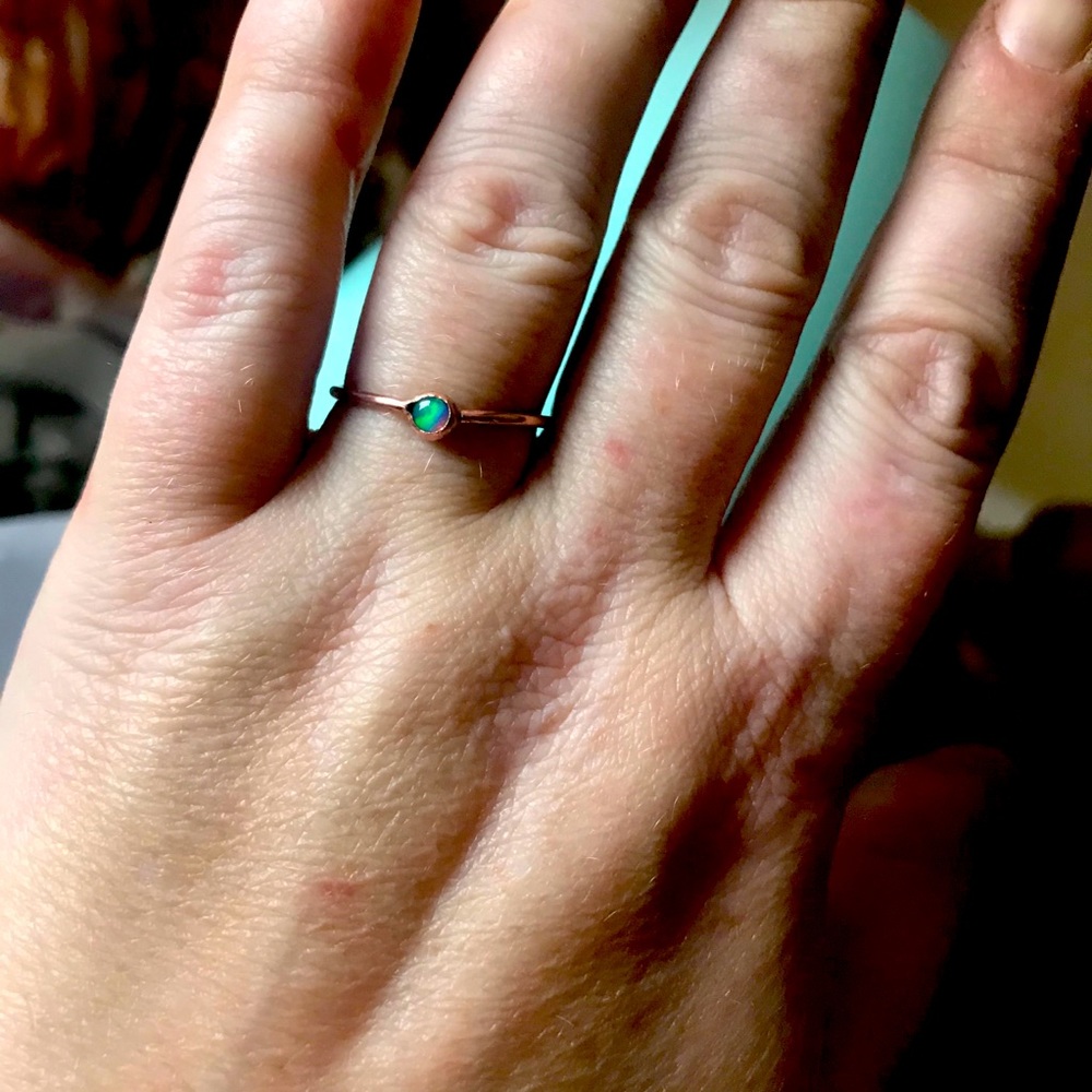 Opal Stack Ring